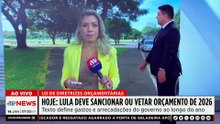 Lula decide sobre Orçamento de 2026 nesta quarta (14); Deysi e Diego comentam