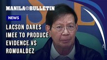 'Noise does not convict': Lacson dares Imee to produce evidence vs Romualdez