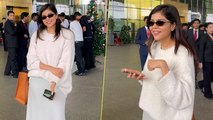 Is South Star Kalyani Priyadarshan All Set For Her Bollywood Debut? Actress Gets Snapped At Mumbai Airport