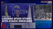 Venezuela investiga restos humanos após ataque dos EUA