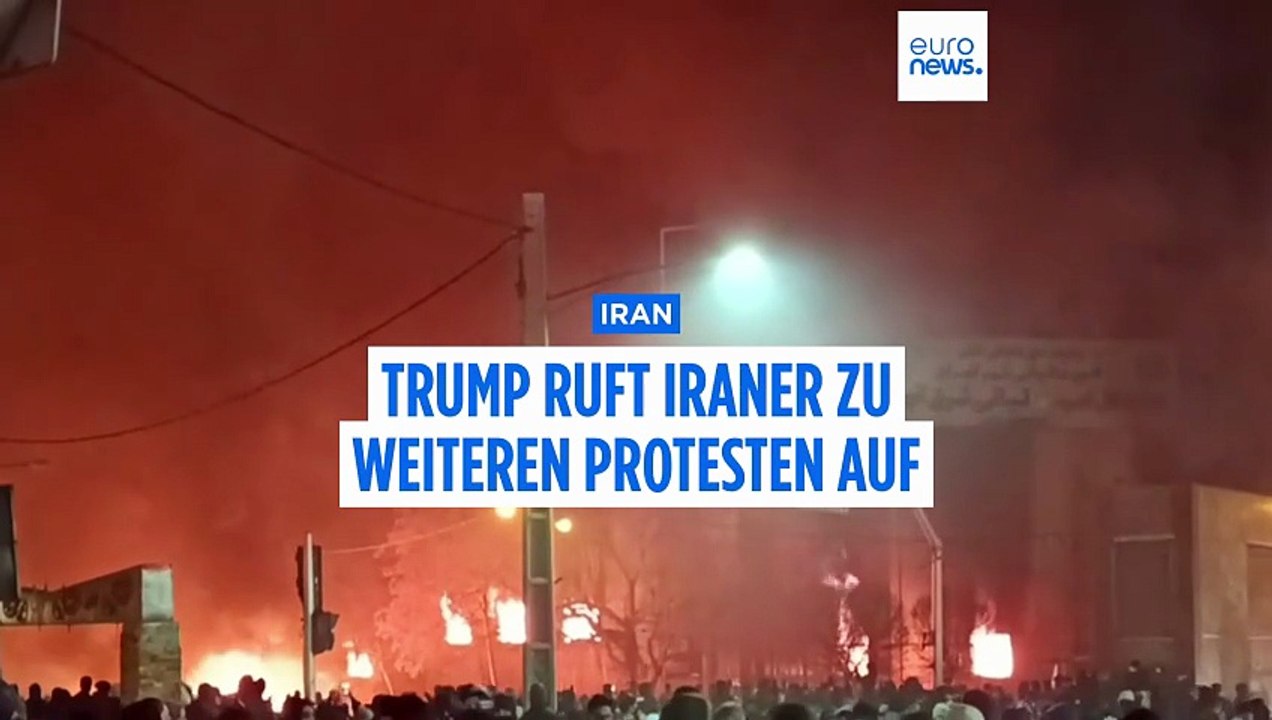 Trump zu Iranern: 'Weiter protestieren, Hilfe ist auf dem Weg' - schon mehr als 2.000 Tote