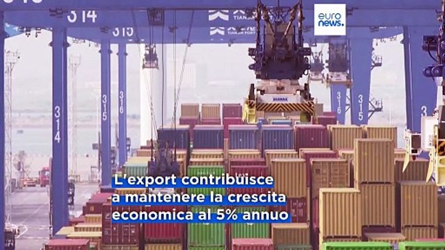 Cina, surplus commerciale di 1.200 miliardi di dollari nel 2025: è record nonostante i dazi di Trump