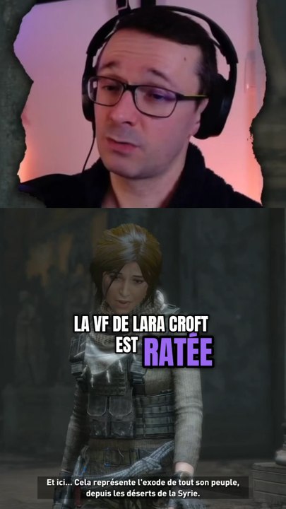 Le problème ne vient pas des doubleurs, mais des conditions de doublage dans le jeu vidéo.
