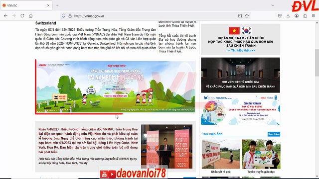 Học sinh đăng ký tham gia cuộc thi trực tuyến Nâng cao nhận thức phòng tránh tai nạn bom mìn