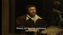 Tosca, Recondita armonia- Luciano Pavarotti, subtitulada al Español