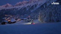 Une voiture filmée en train de dévaler une piste de ski en Haute-Savoie