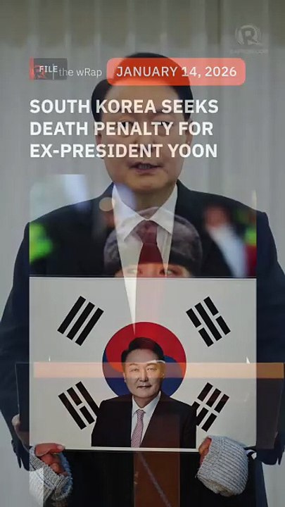 South Korea prosecutor seeks death penalty for ex-president Yoon over martial law