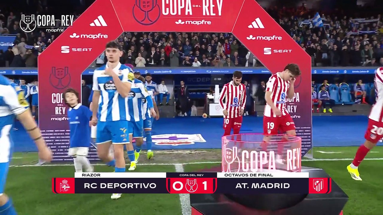 Resumen #CopaDelReyMapfre | RC Deportivo 0-1 Atlético de Madrid | Octavos de final | Temp. 2025/26