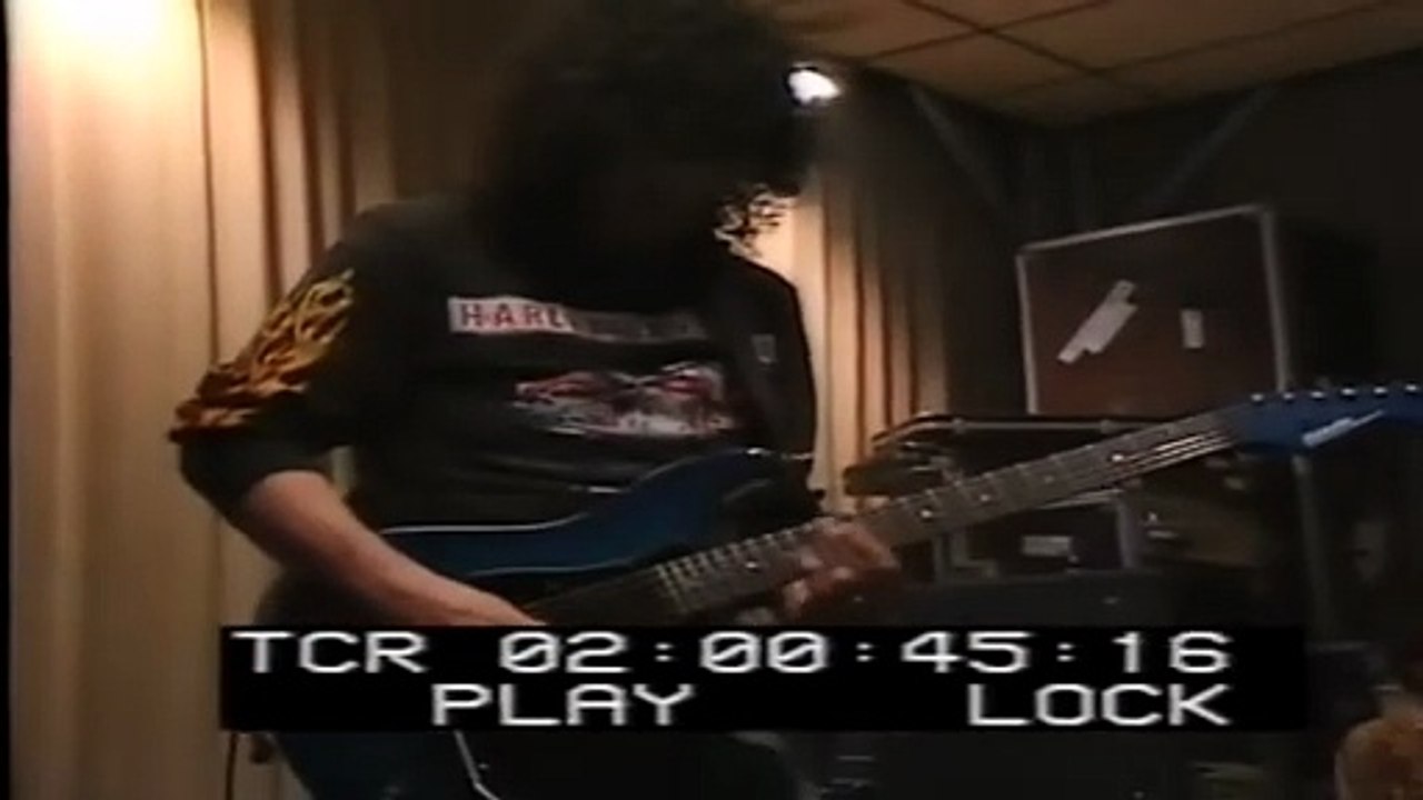 1990 – Johnny Hallyday – La musique que j’aime : Répétitions au studio Hocco (Vitry-sur-Seine)