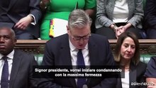 Starmer: Regno Unito condanna fermamente omicidi manifestanti in Iran