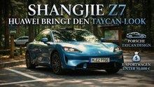HIMA Shangjie Z7 vs. Porsche Taycan Optik-Vergleich