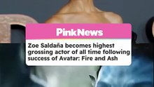 Zoe Saldaña Becomes the Highest Grossing Actor of All Time, Beating Scarlett Johansson