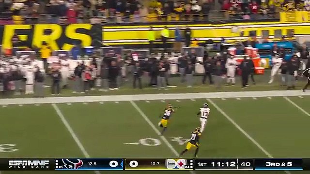 Texans vs Steelers WILD CARD THRILLER! 🔥 | 2025 NFL Playoffs Highlights