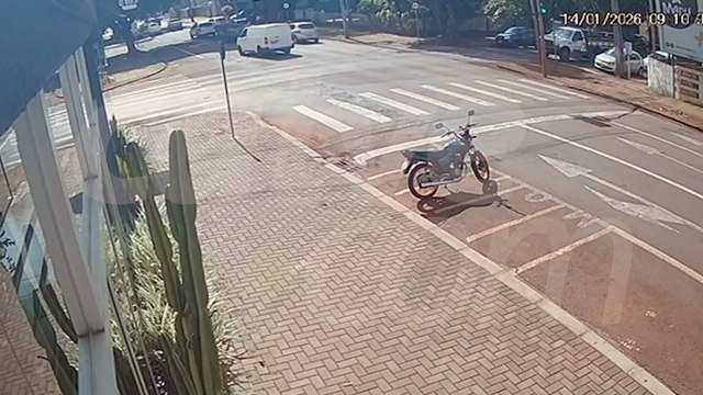 Jovem fica ferido em acidente na região central de Cascavel
