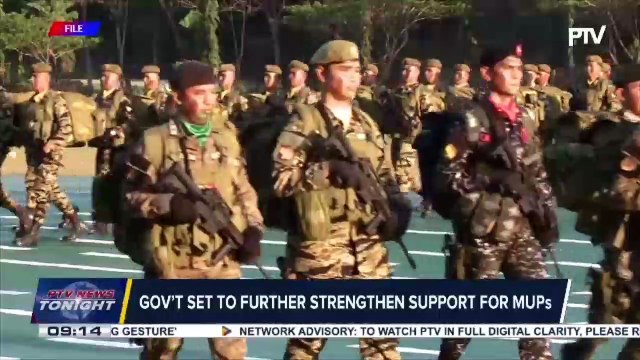 Gov’t set to further strengthen support for MUPs; over P4-B allocated to fund over 10-K new positions from AFP, PNP, other uniformed gov’t agencies