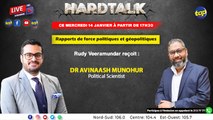 HARDTALK: Rudy Veeramundar reçoit: Dr Avinaash Munohur – Political Scientist
