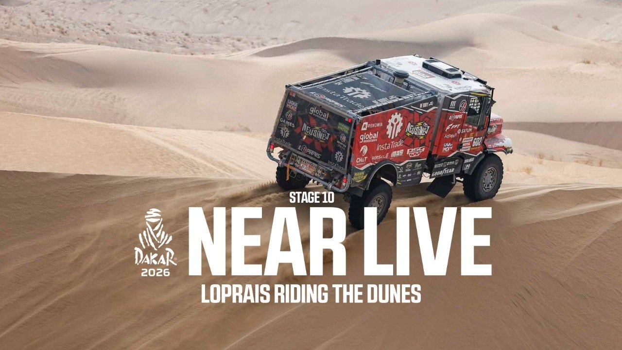 Lorpais riding the dunes