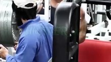 The 32 year old man shocked bodybuilders at the gym by pretending to be a cleaner