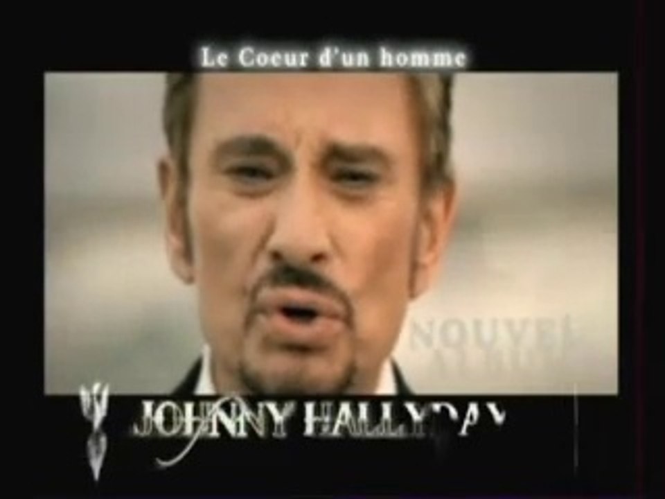 Johnny Hallyday - 1er pub " Le coeur d'un homme "  2007