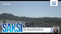 Pagtukoy sa aksyong legal vs Solar Phils. NA itinatag ni Rep. Leviste, ipinauubaya na ng DOE SA SOLGEN at DOJ | Saksi