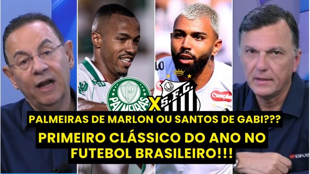ACHO DIFÍCIL O PALMEIRAS... QUEM VENCE HOJE? Palmeiras e Santos PROTAGONIZAM 1º CLÁSSICO DO ANO!!!