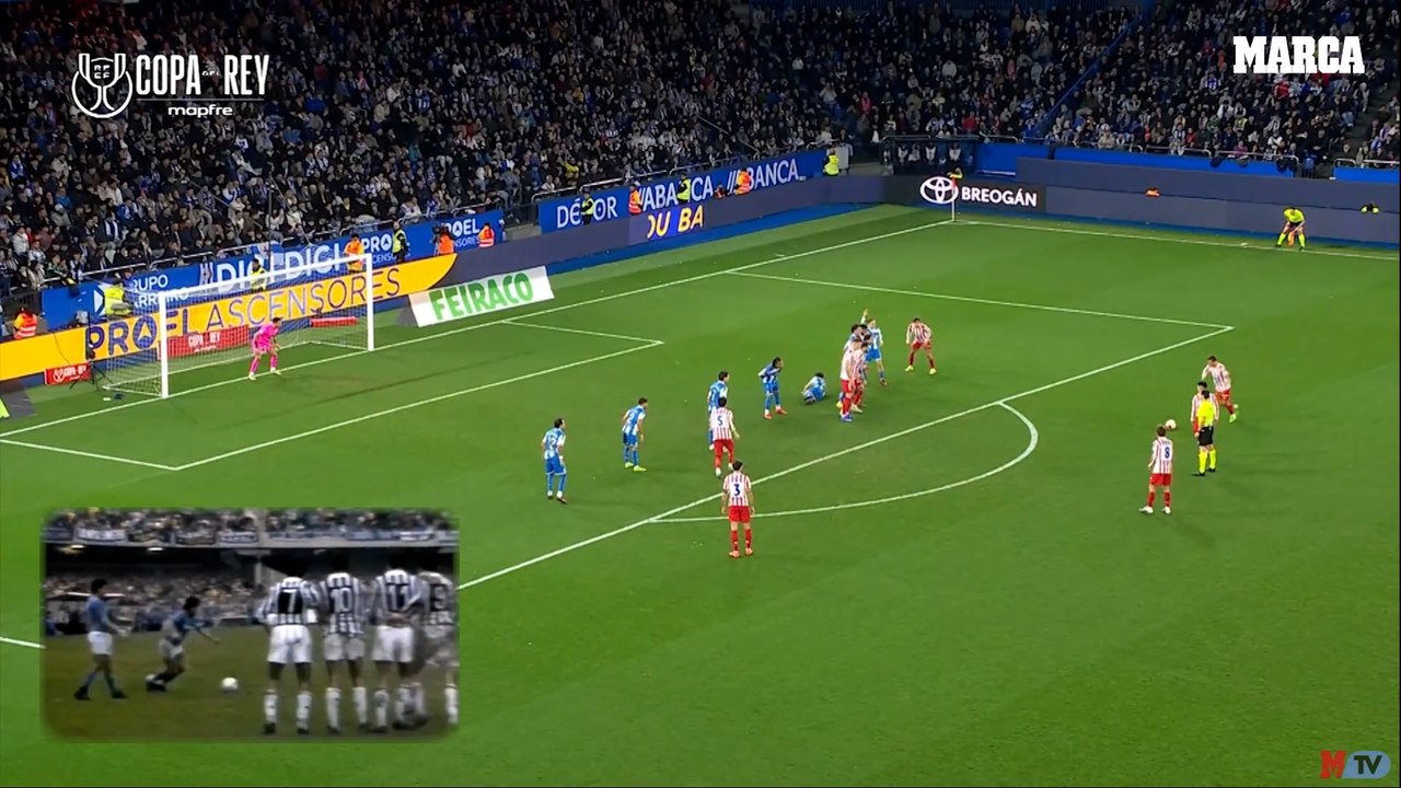 El increíble parecido del gol de Maradona y Griezmann 