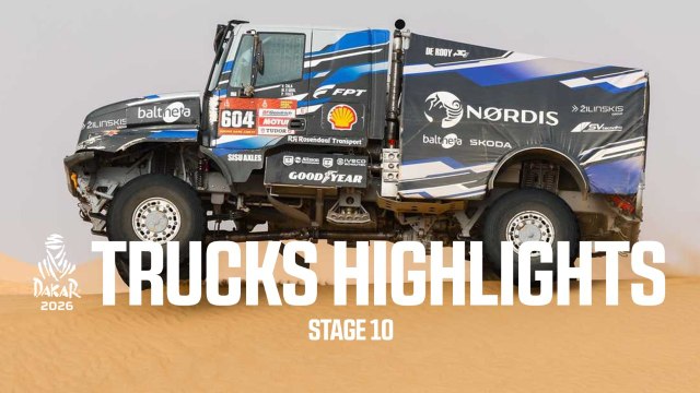 Dakar 2026 - Highlights Stage 10 Trucks