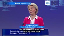 Von der Leyen vor Gesprächen im Weißen Haus: "Grönland kann auf uns zählen"