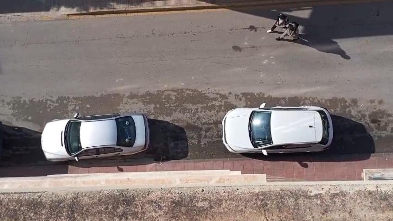 El ático desde el que 'Momo' se precipitó al vacío, este martes, en Archena.