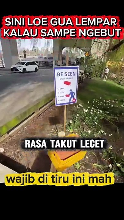 benda yang bisa membuat kendaraan berhenti