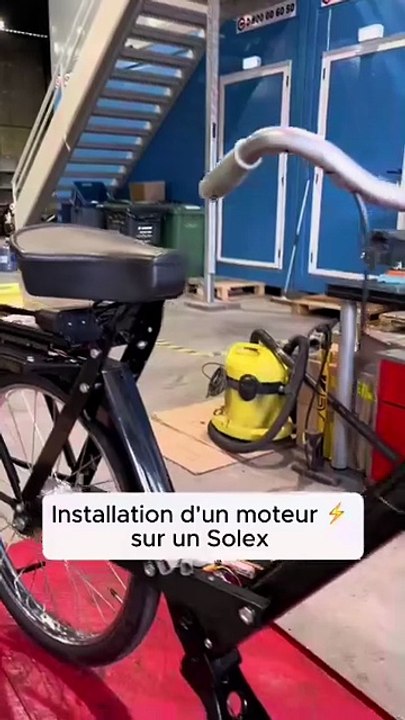 Installation d'un moteur ⚡️ sur un Solex