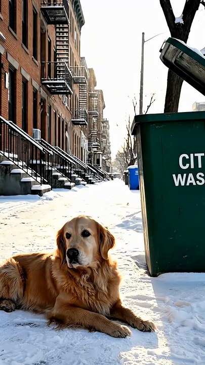 This Dog Gave His Warm Jacket to a Freezing Man
