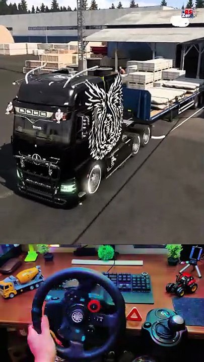 Mercedes Actros Solo Black II Euro tRuck Simulator 2