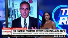 Governo Trump suspende emissão de vistos para brasileiros | TEMPO REAL