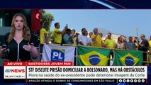 STF discute prisão domiciliar de Bolsonaro após piora na saúde | TEMPO REAL