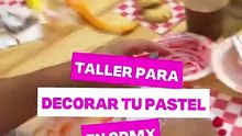 Talleres creativos en Escuincle: decora tu pastel