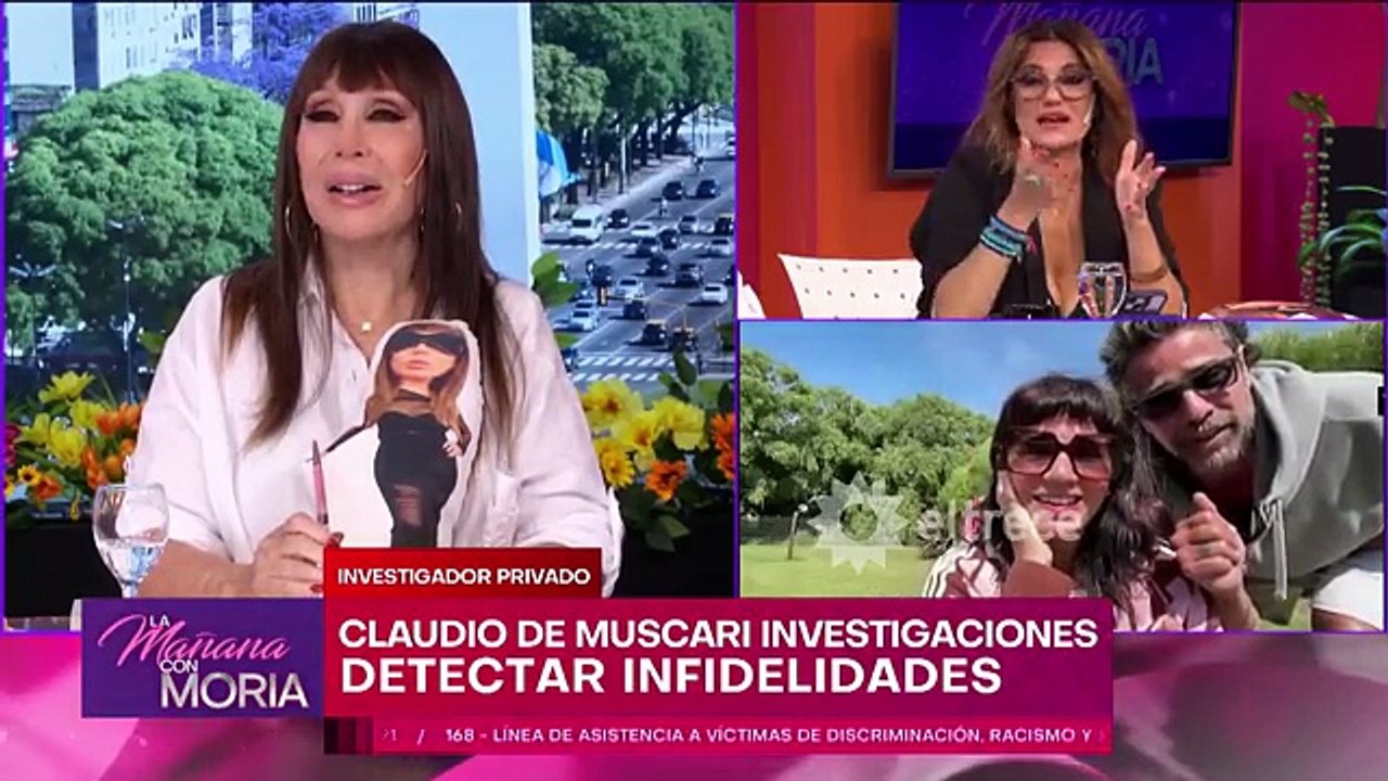 Moria Casán habló con el investigador privado de Pampita y Evangelina Anderson y ventiló los secretos más audaces