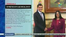 Special envoy from the United Arab Emirates arrives in Caracas