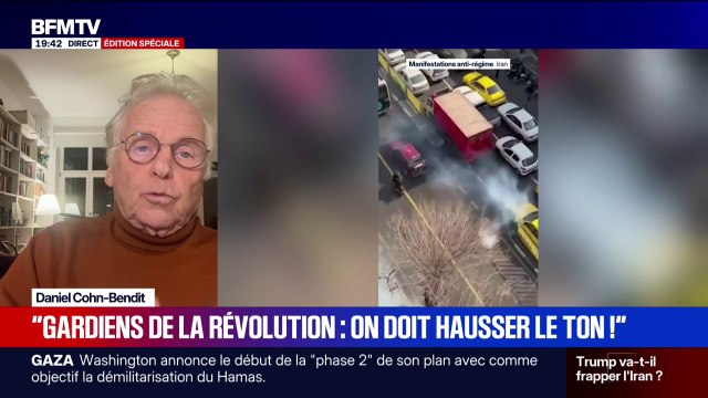 Daniel Cohn-Bendit, ancien député européen, suggère d'inscrire les Gardiens de la révolution comme une organisation terroriste pour sauver les Français qui sont en prison en Iran