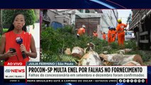 Apagões em SP: Procon multa Enel em R$14 milhões | TEMPO REAL