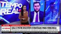 Lula e Putin discutem estratégias para Venezuela após captura de Maduro | TEMPO REAL