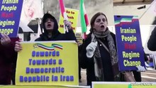 Iran, la manifestazione contro il regime di Teheran a Londra