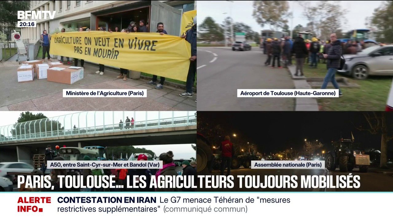 Mercosur, dermatose nodulaire... Les agriculteurs sont restés mobilisés partout en France