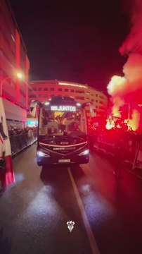 Brutal recibimiento al Albacete: con ganas de hacer historia contra un Madrid tocado