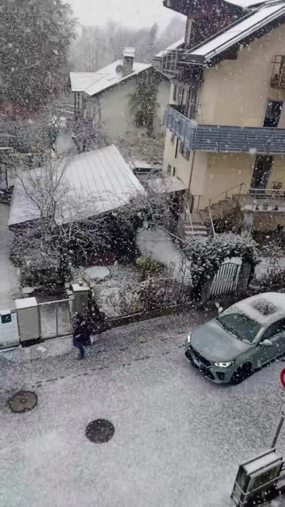 Beautiful snowfall