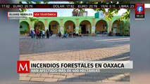 Incendios forestales en Oaxaca afectan más de 400 hectáreas