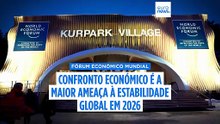 Confronto económico é a maior ameaça à estabilidade global em 2026, segundo relatório do Fórum Económico Mundial