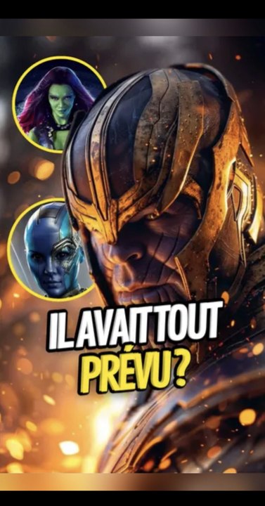 Thanos avait prévu le destin de Gamora ? #thanos #marvel #onregardequoi #theorie #avengers