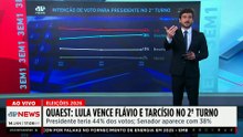 Eleições 2026: Lula venceria Flávio e Tarcísio no segundo turno, segundo Genial/Quaest