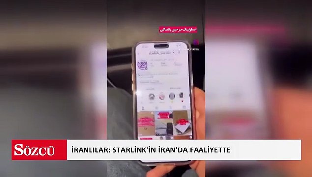 İranlılar: Starlink'in İran'da faaliyette